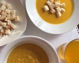 Hình bước làm 4 của món Soup bí đỏ (Pumpkim Soup)