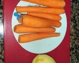 Foto del paso 1 de la receta Vichyssoie de zanahoria con manzanas y cúrcuma
