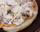 Foto del paso 7 de la receta: 🍕pizza rellena fácil 🍕🥳🤤 (en Sartén)🍳