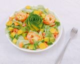 Hình bước làm 4 của món Salad bơ