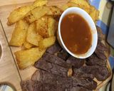 Foto langkah ke 4 dari resep Baked Potato Wedges.