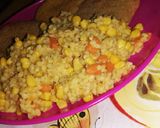 Bébirépás-kukoricás bulgur (köret) recept fázis 3 fotója