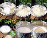 A picture of step 1 of Colourful Thandai Lassi.