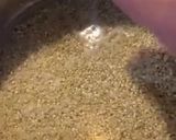 A picture of step 2 of Quinoa curd rice.