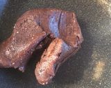 A picture of step 6 of Chocolate Milk Powder Burfi.