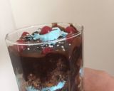 A picture of step 1 of Chocolate cake pudding.