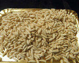 Foto del paso 3 de la receta: Pastel de almendra y arándanos con cobertura de arroz soplado