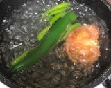 Foto langkah ke 2 dari resep Tumis Tongkol Cabe Ijo.
