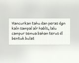 Foto langkah ke 1 dari resep bola-bola tahu .