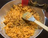 A picture of step 6 of Nasi Goreng.