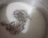 A picture of step 1 of Namkeen chai.
