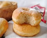Foto langkah ke 6 dari resep Donat Lembut 1x Proofing No Telur, No Susu cuma 6 bahan.