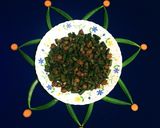 A picture of step 7 of Aloo Bhindi Fry.