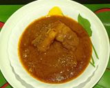 A picture of step 4 of Mutton Curry.