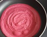 A picture of step 3 of Beetroot oats dosa.
