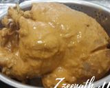 A picture of step 1 of Lahori Chargha.
