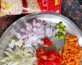 A picture of step 1 of Savory Sevai (Namkeen Sevai).