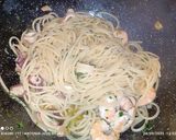 Foto del paso 7 de la receta Spaghetti con calamares y langostinos 😋😋