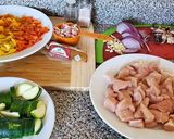 Foto del paso 3 de la receta: María's pollo Alambre