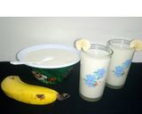 A picture of step 3 of Banana & Coconut Milk Shake🍌.
