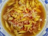 Rujak serut nanas & bengkuang