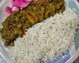 A picture of step 8 of Kichad chole.
