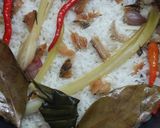 Foto langkah ke 4 dari resep Nasi Liwet Ikan Gabus Asin Dengan Magic Com.