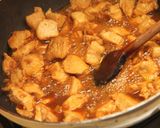 Édes-csípős csirke recept fázis 5 fotója