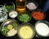 A picture of step 1 of Oats upma.