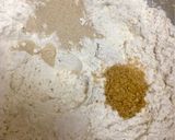 A picture of step 1 of Naan bread.
