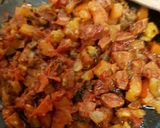 A picture of step 5 of My Chorizo, Tomato & Stuffed Potato 😁.