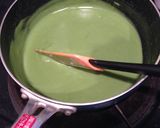 A picture of step 2 of Soy Milk MATCHA Pudding.