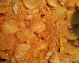 A picture of step 1 of Sweet potato curry.