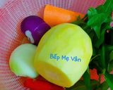 Hình bước làm 1 của món Gỏi đu đủ tôm tươi