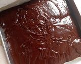Foto langkah ke 7 dari resep Brownies Sekat 20*20 Anti Giung + Tips Fudgy Shiny Crust.