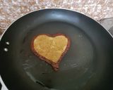 A picture of step 6 of Oatmeal Pancake with Fresh Cream and Beetroot Eggless.