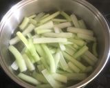 Hình bước làm 5 của món Bún móng giò dọc mùng