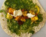 A picture of step 5 of Quick Paneer Roll.