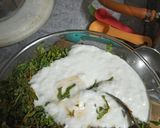 A picture of step 8 of Methi Malai Aloo.