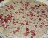 Foto del paso 2 de la receta Quiche de morcillas con jamón ibérico