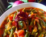 A picture of step 5 of Beans With Tomato Curry.