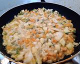 Foto del paso 2 de la receta: 🥒🍄🥒🍄 cuscús al champiñón con tortilla de verduras🥒🍄🥕🥒