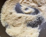 A picture of step 2 of Mohan Bhog.