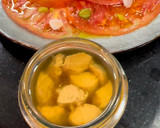 Foto del paso 4 de la receta: Carpaccio de tomate con Melva canutera