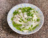 Hình bước làm 4 của món Canh Măng Chua Nấu Cá Cơm