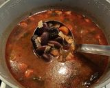 Házi tarka bableves 🫘🍲🫘 recept fázis 5 fotója
