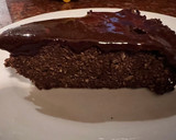 Foto del paso 5 de la receta: TORTA DE CHOCOLATE, COCO y BAGAZO DE ALMENDRAS con cobertura de chocolate (sin gluten ni lácteos)