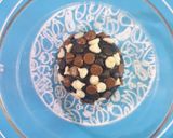 A picture of step 7 of Chocolate Chips Laddu.