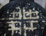 A picture of step 2 of Chaffle Churro 🧇 (Cheese Waffle, Flourless) Keto.