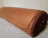 Foto langkah ke 8 dari resep Ogura coklat roll.
